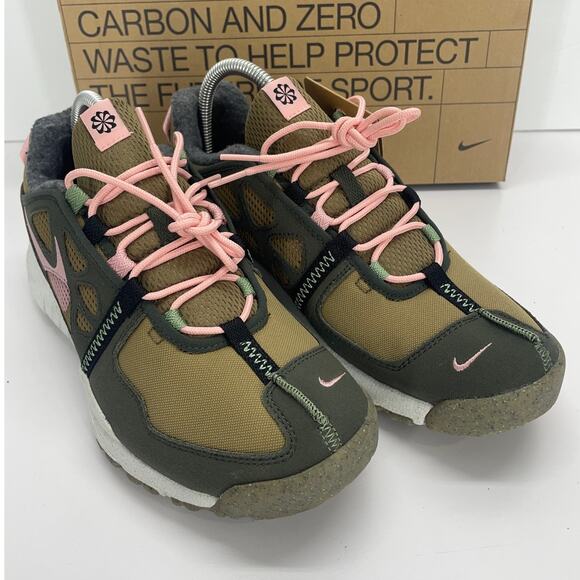 Nike Free Terra Vista Brown Kelp Pink Glaze Sz 8.5 Men's CZ1757-300 - Picture 1 of 11